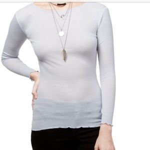 Free People V back layering top.